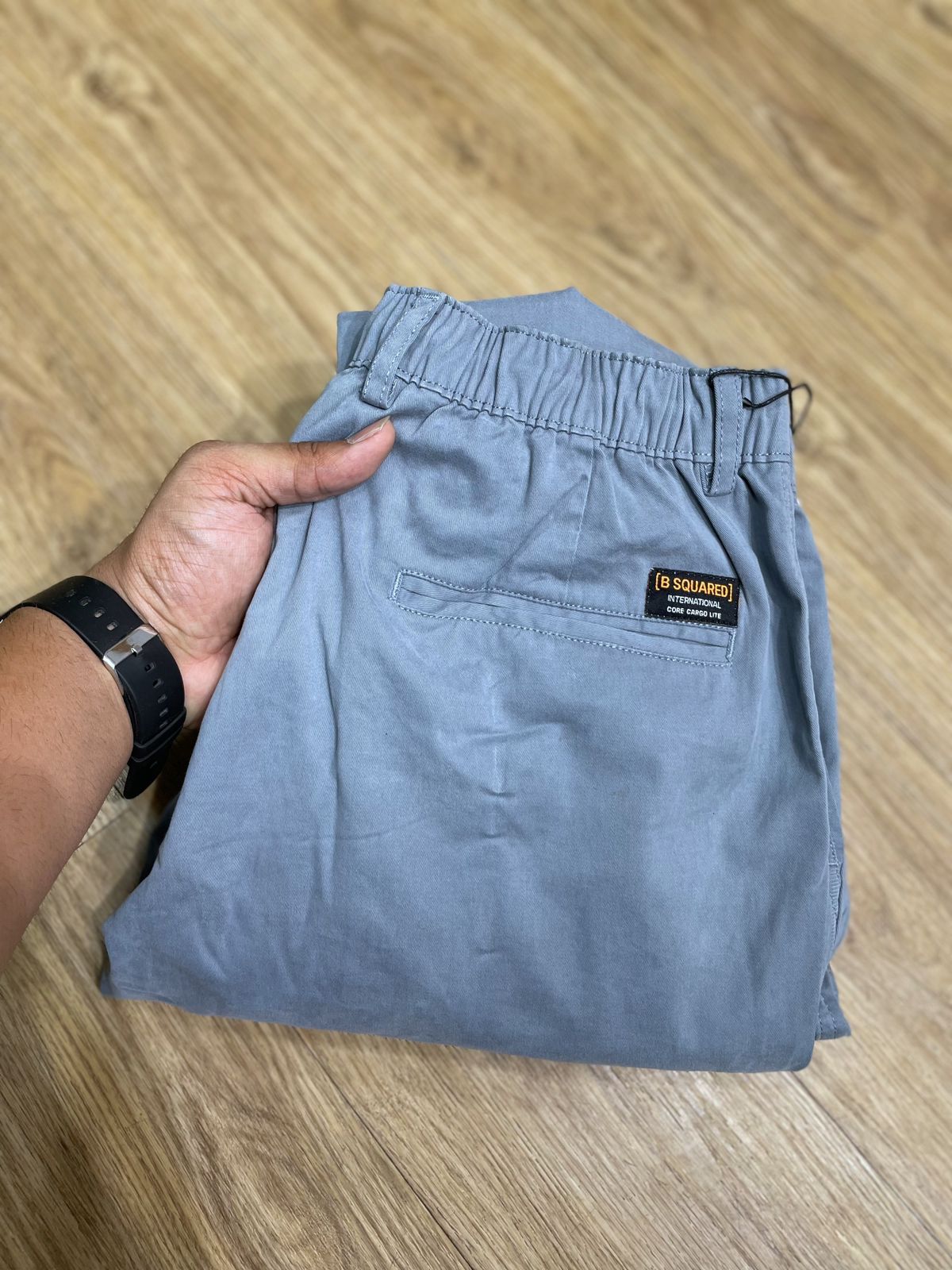 Cotton Cargo Joggers 6 Pocket RFD Fabric