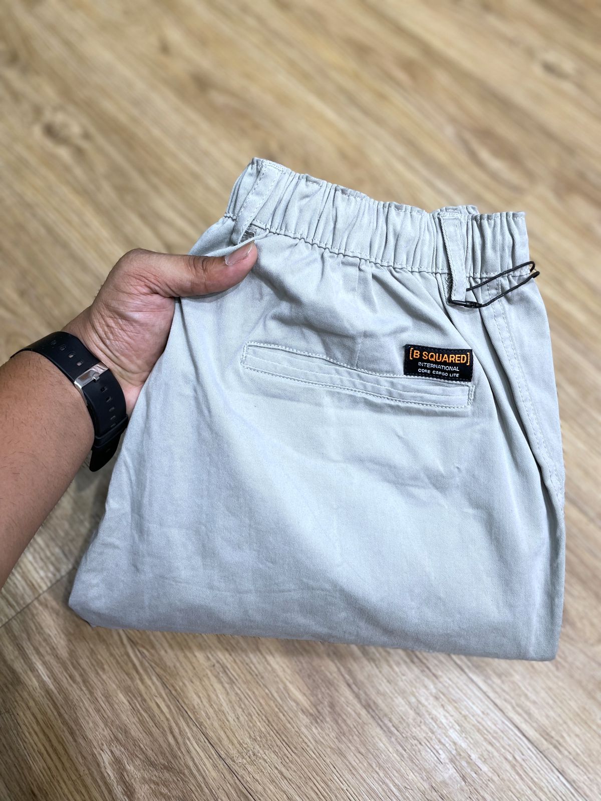 Cotton Cargo Joggers 6 Pocket RFD Fabric