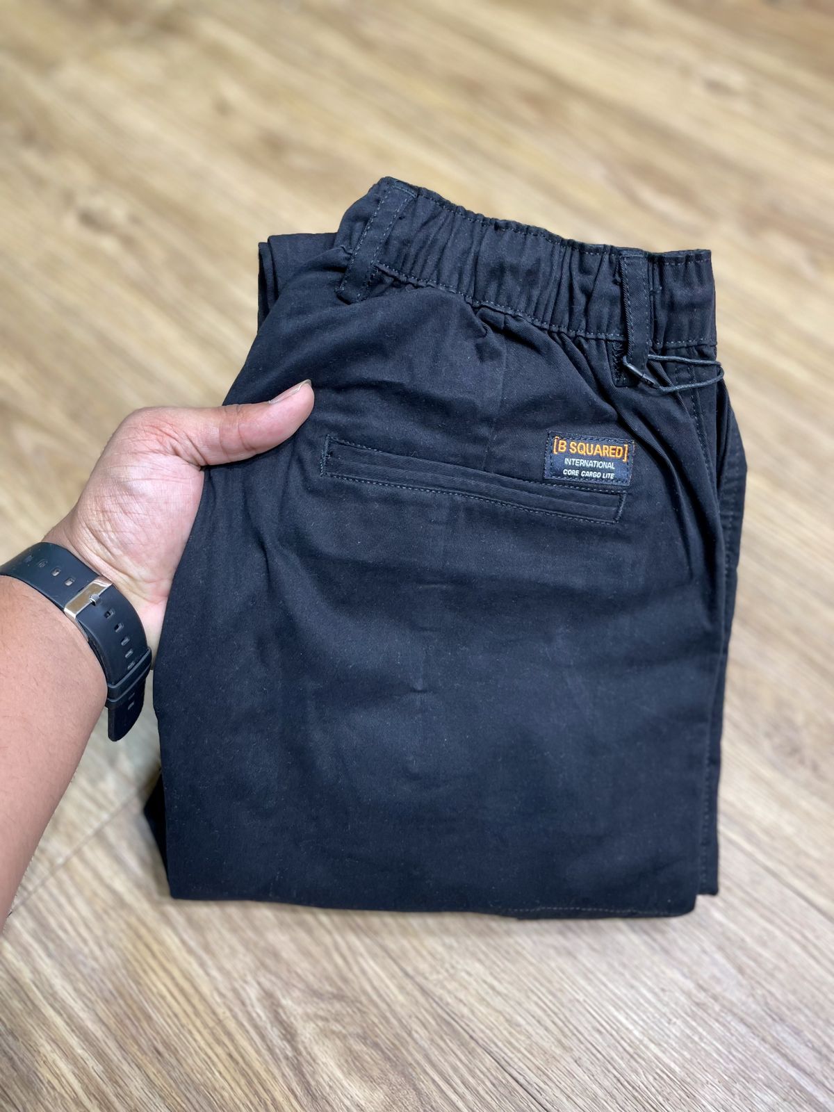 Cotton Cargo Joggers 6 Pocket RFD Fabric