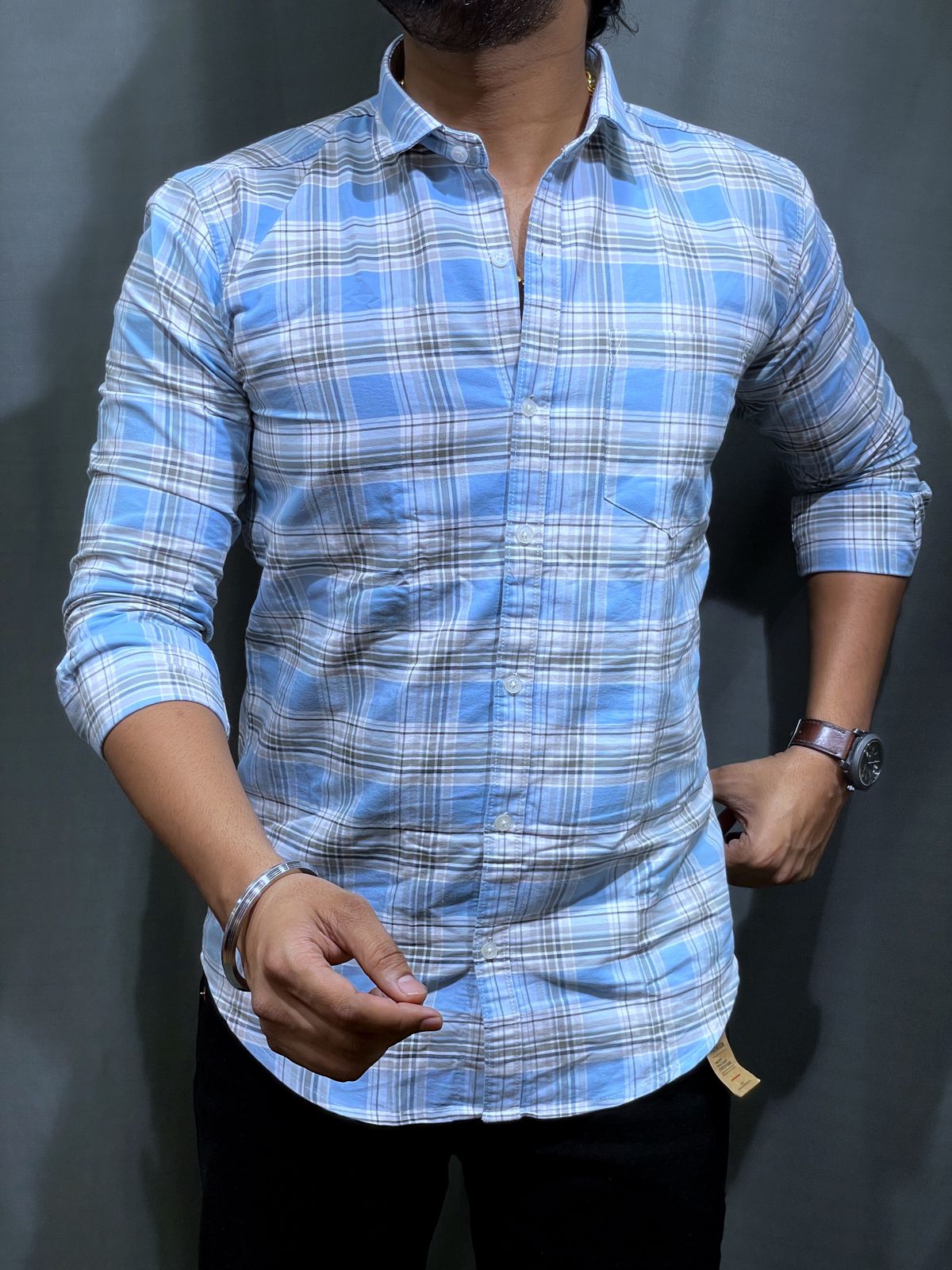 Checks Shirt For Men