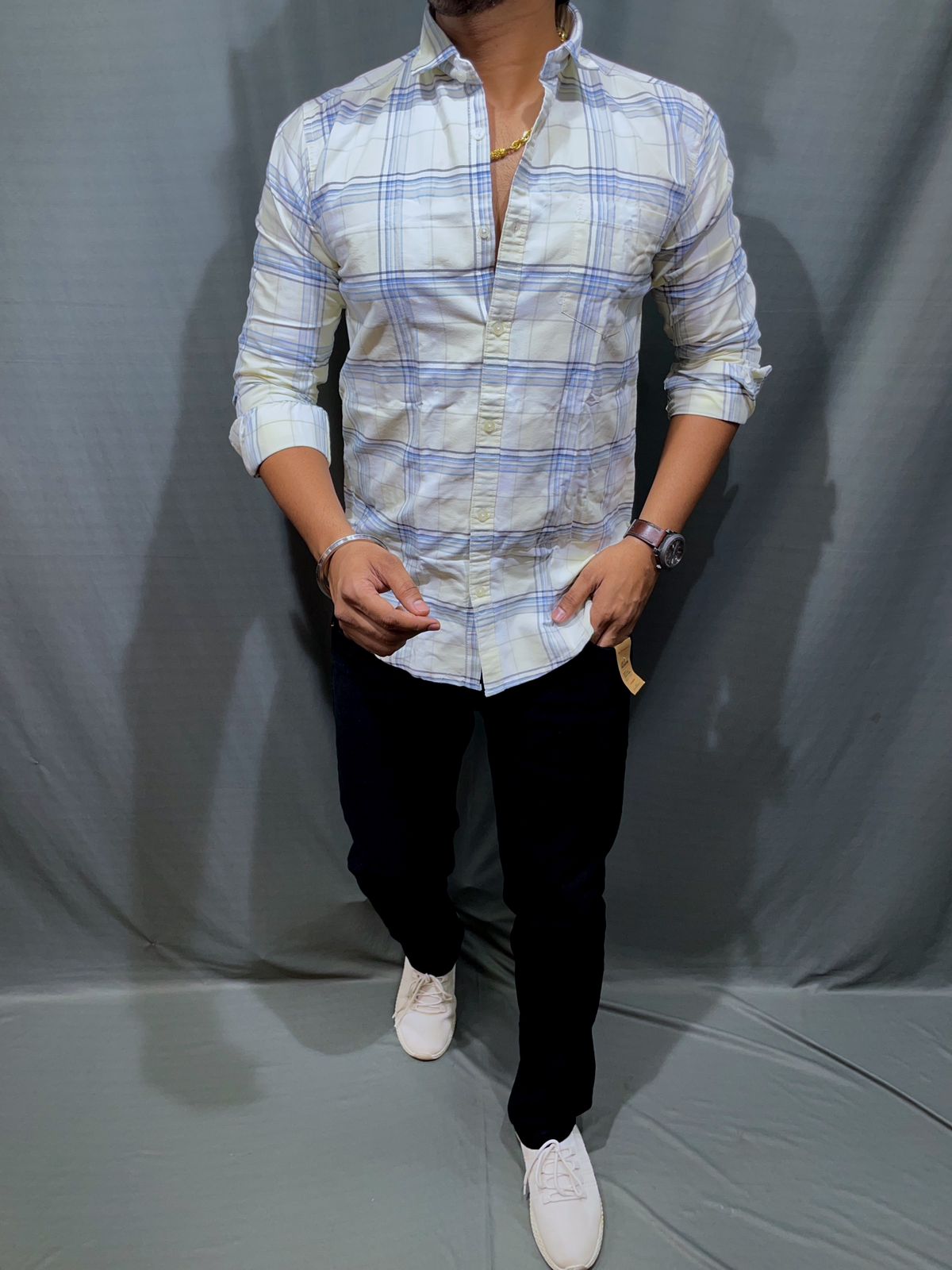 Checks Shirt For Men