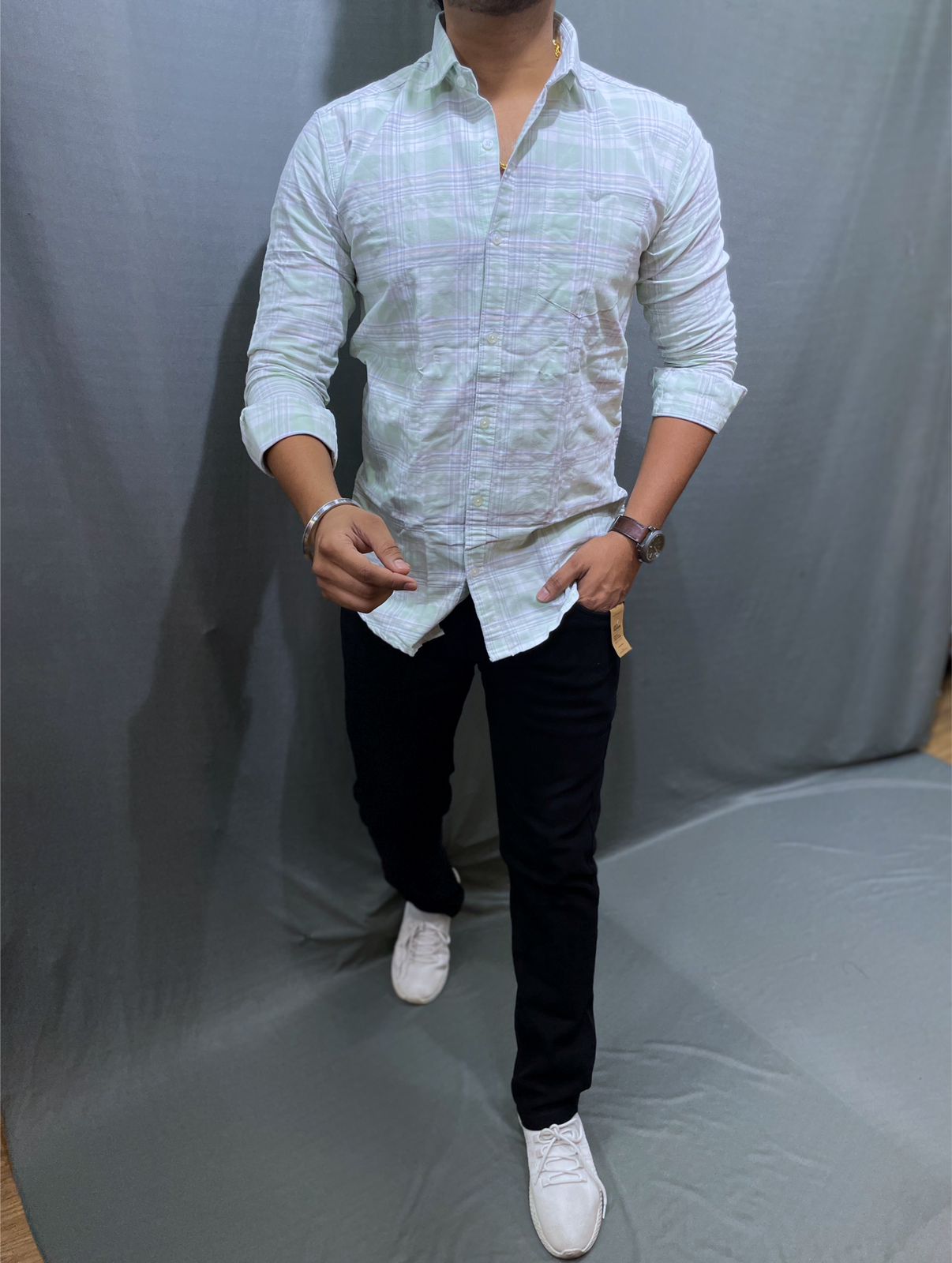 Checks Shirt For Men