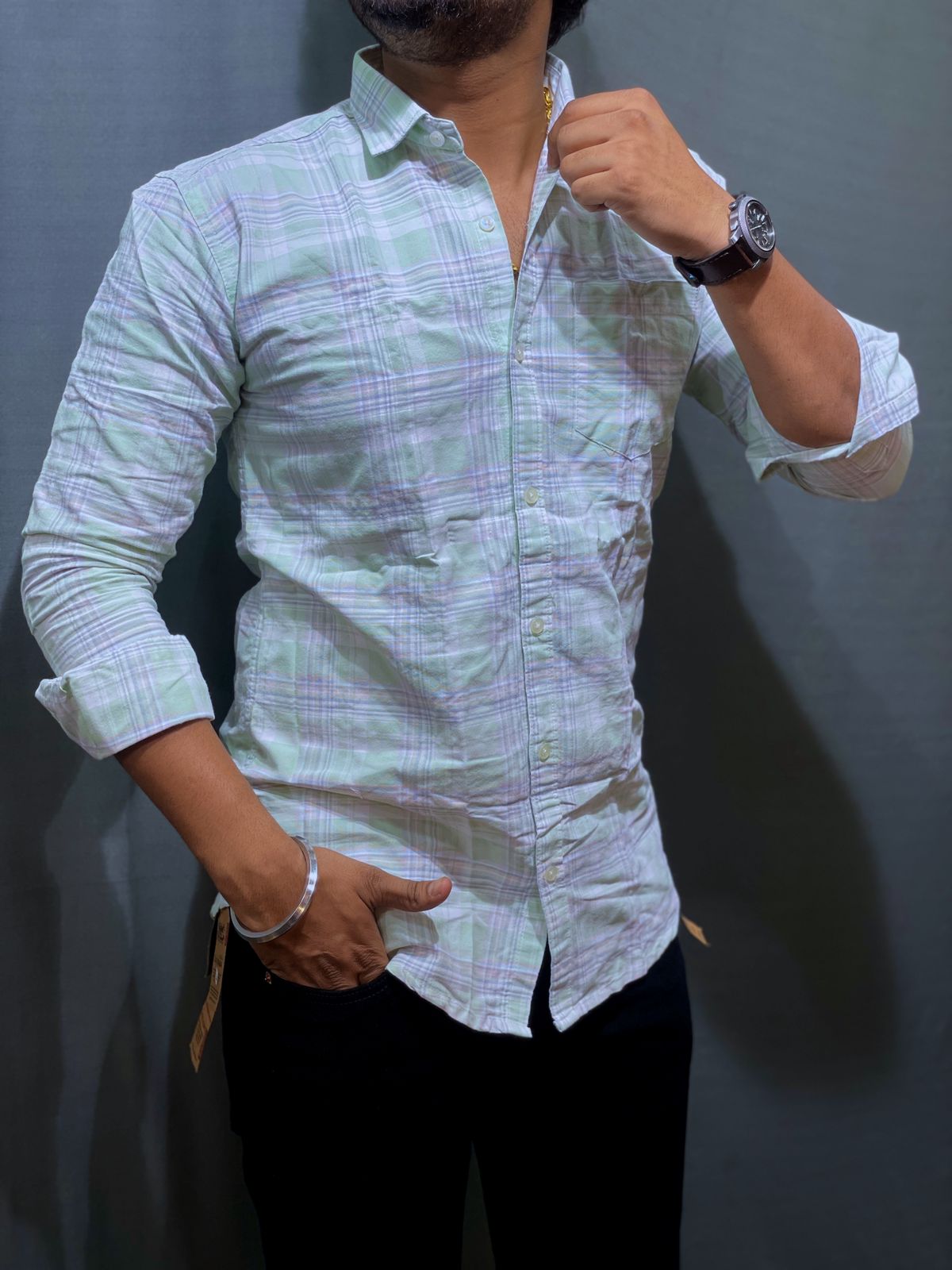 Checks Shirt For Men