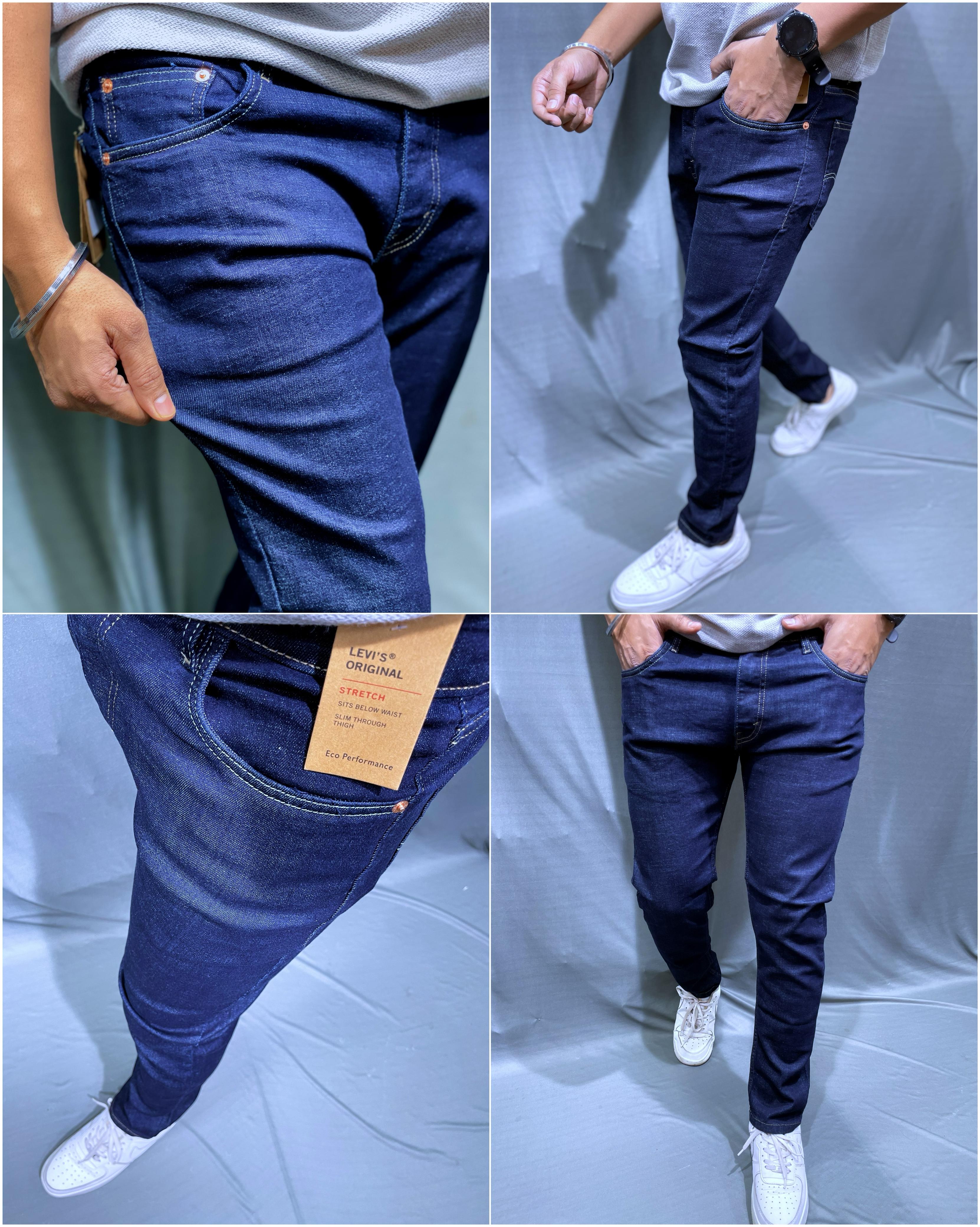 Raw Wash Blue Denim