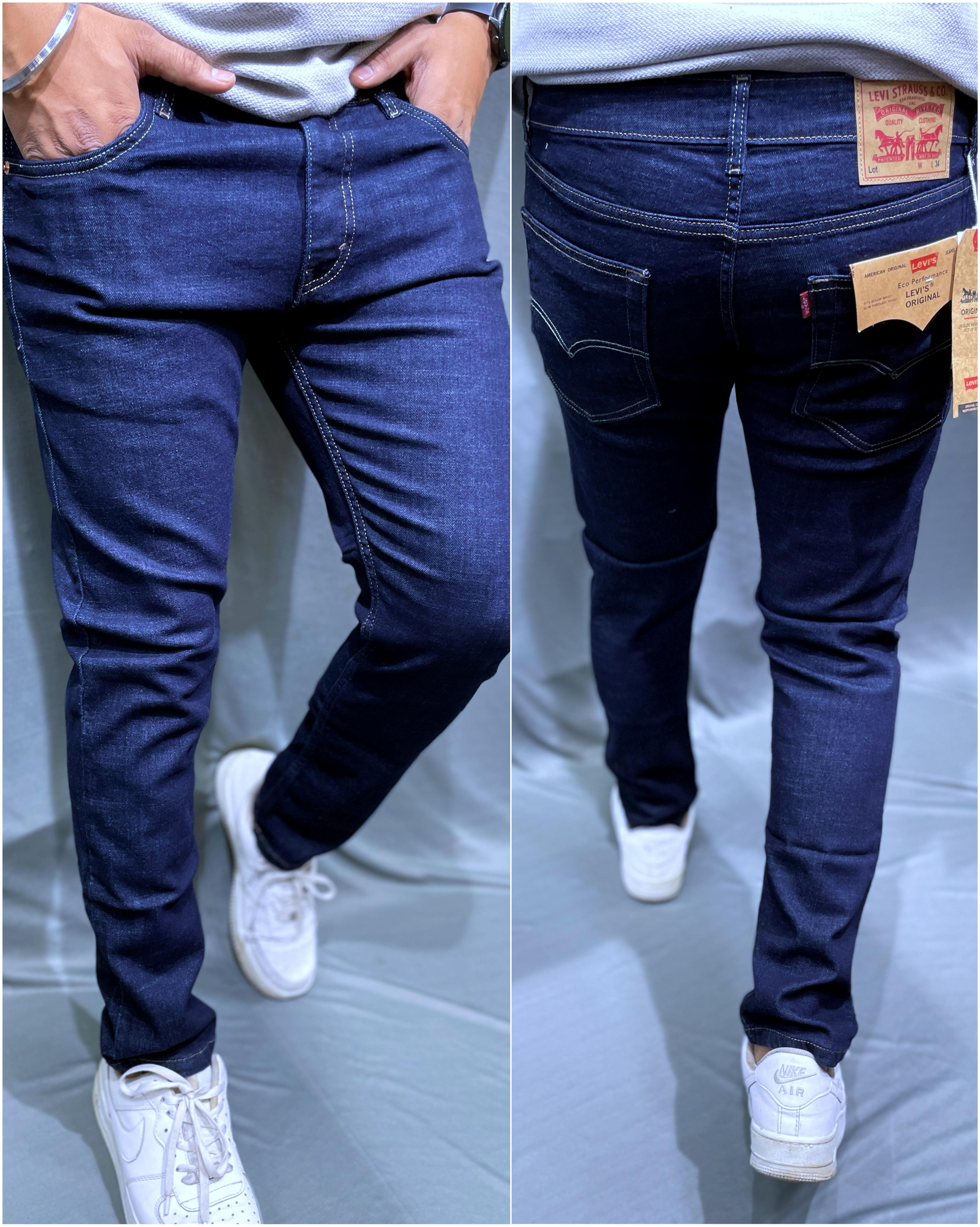 Raw Wash Blue Denim