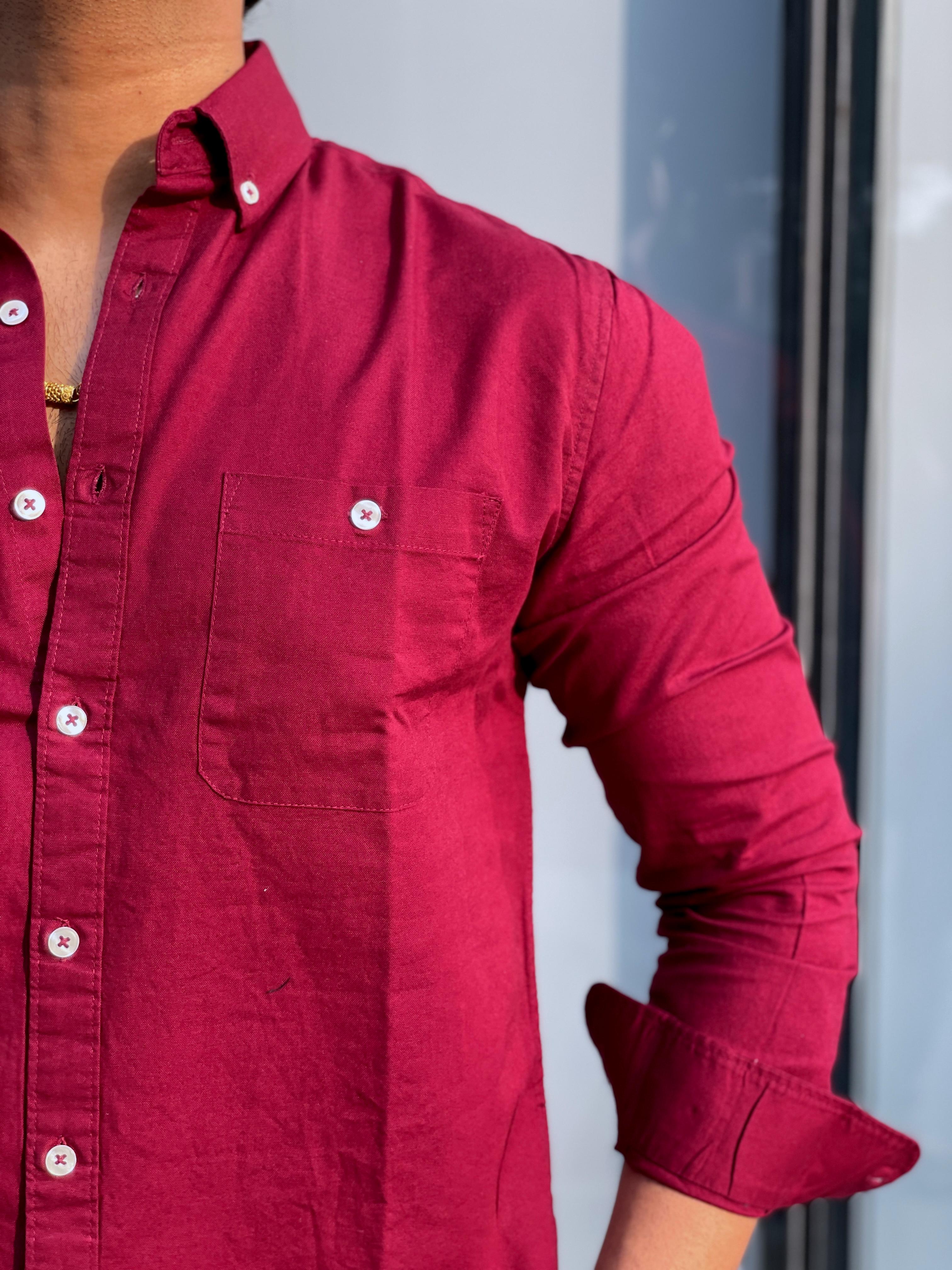 Plain Linen Shirt Premium Quality