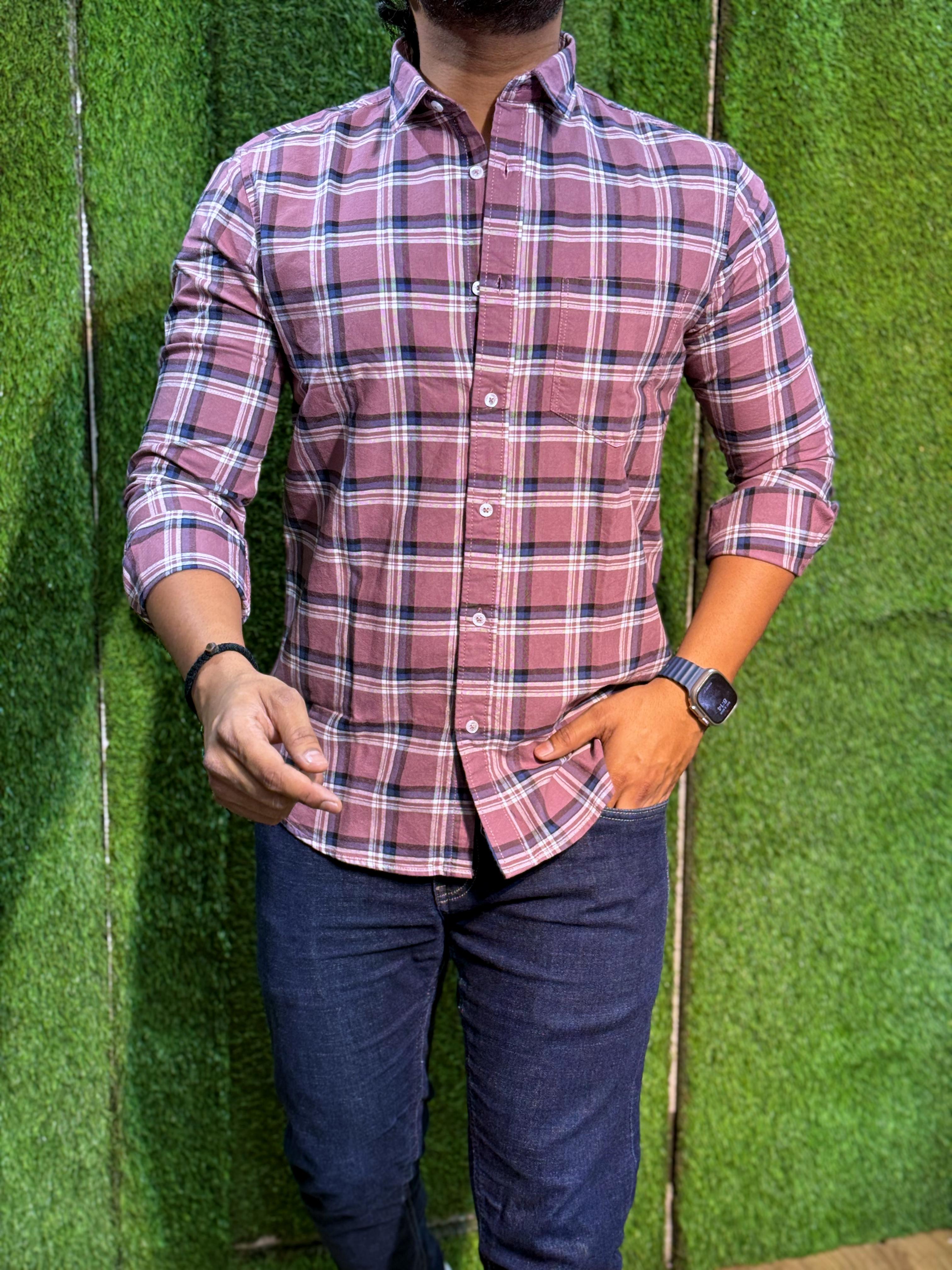 Cotton Checks Shirt Summer Edition