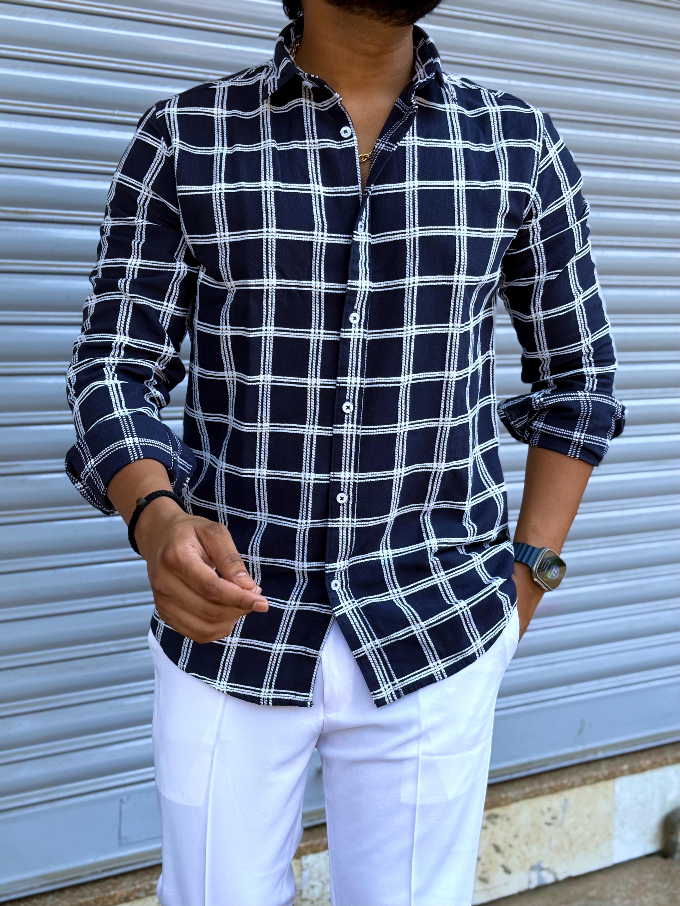 Embroidery Shirt For Men Special Edition