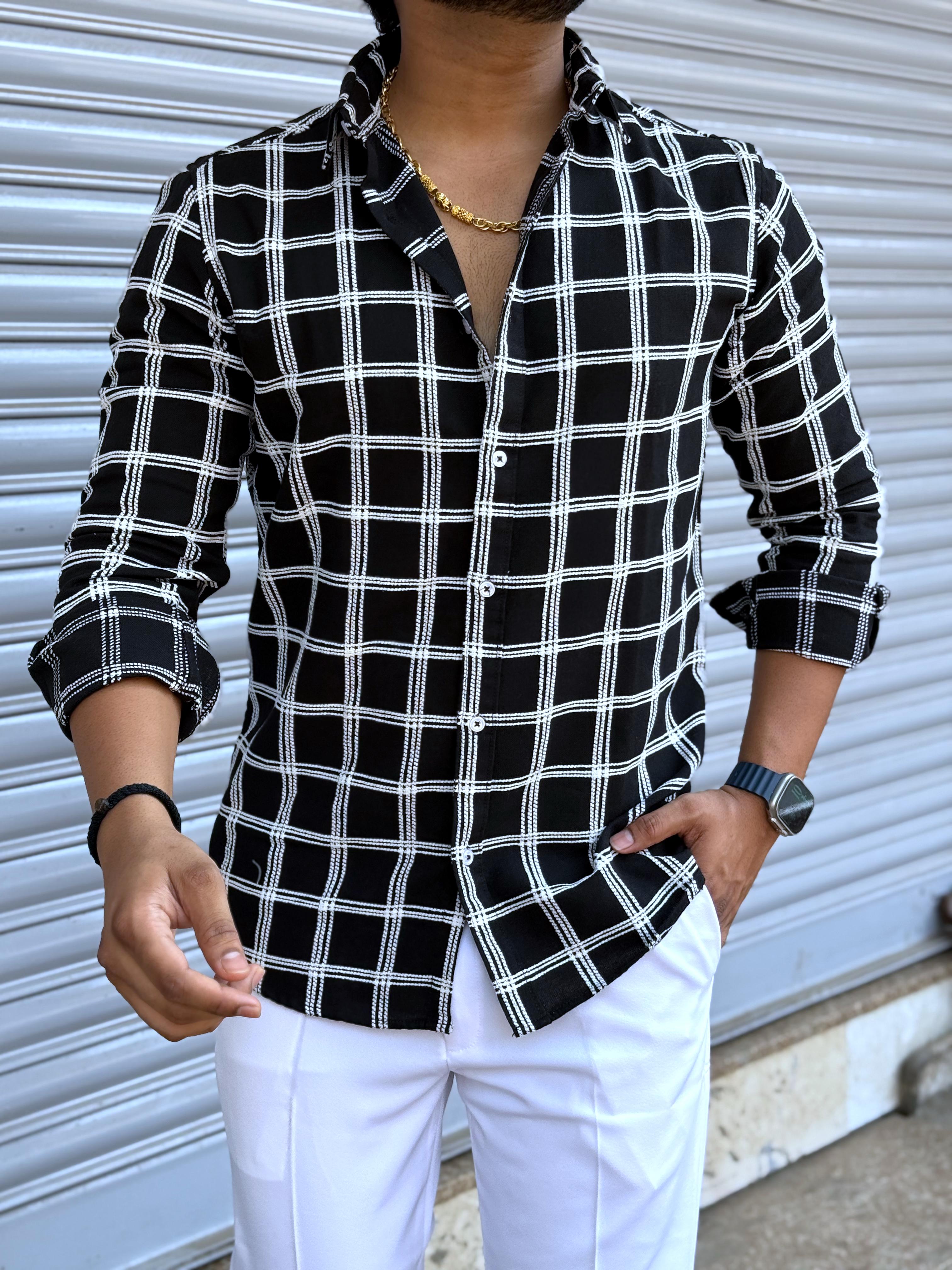 Embroidery Shirt For Men Special Edition