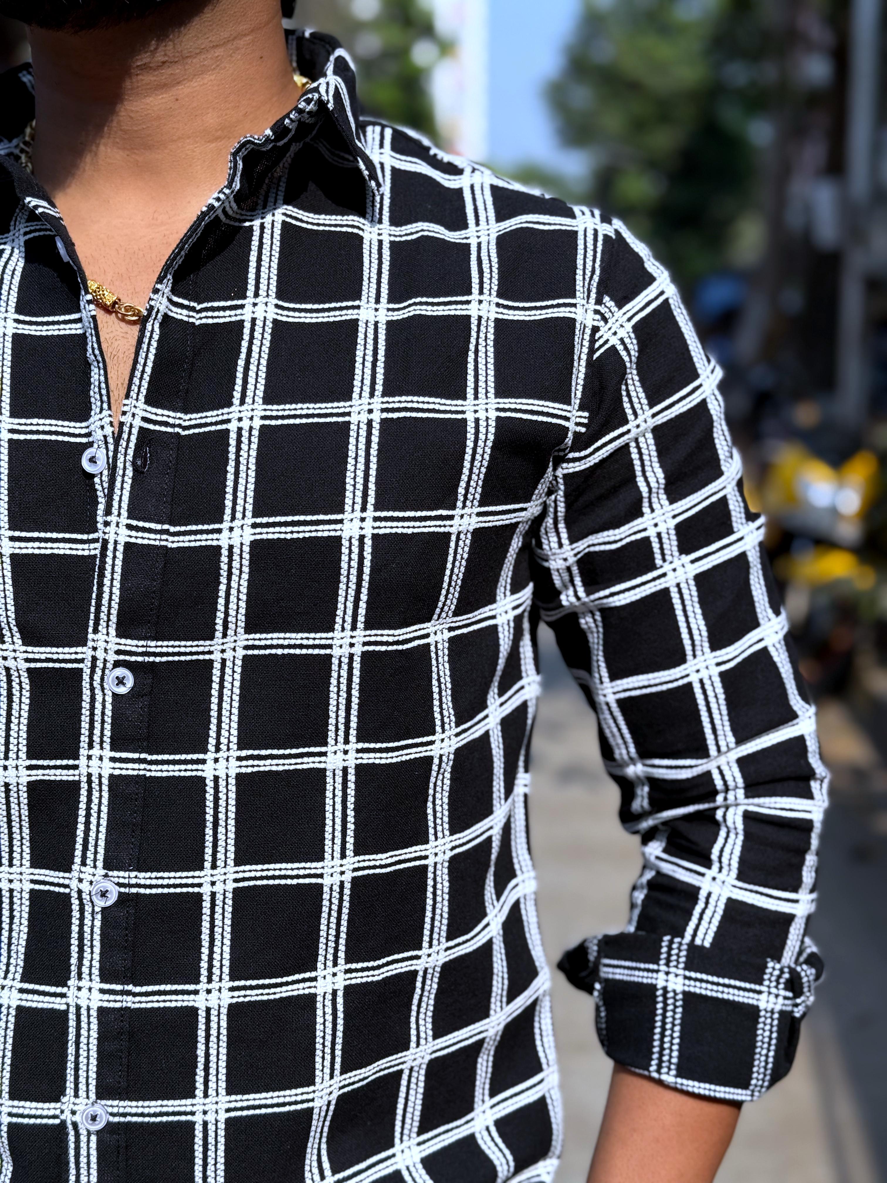 Embroidery Shirt For Men Special Edition