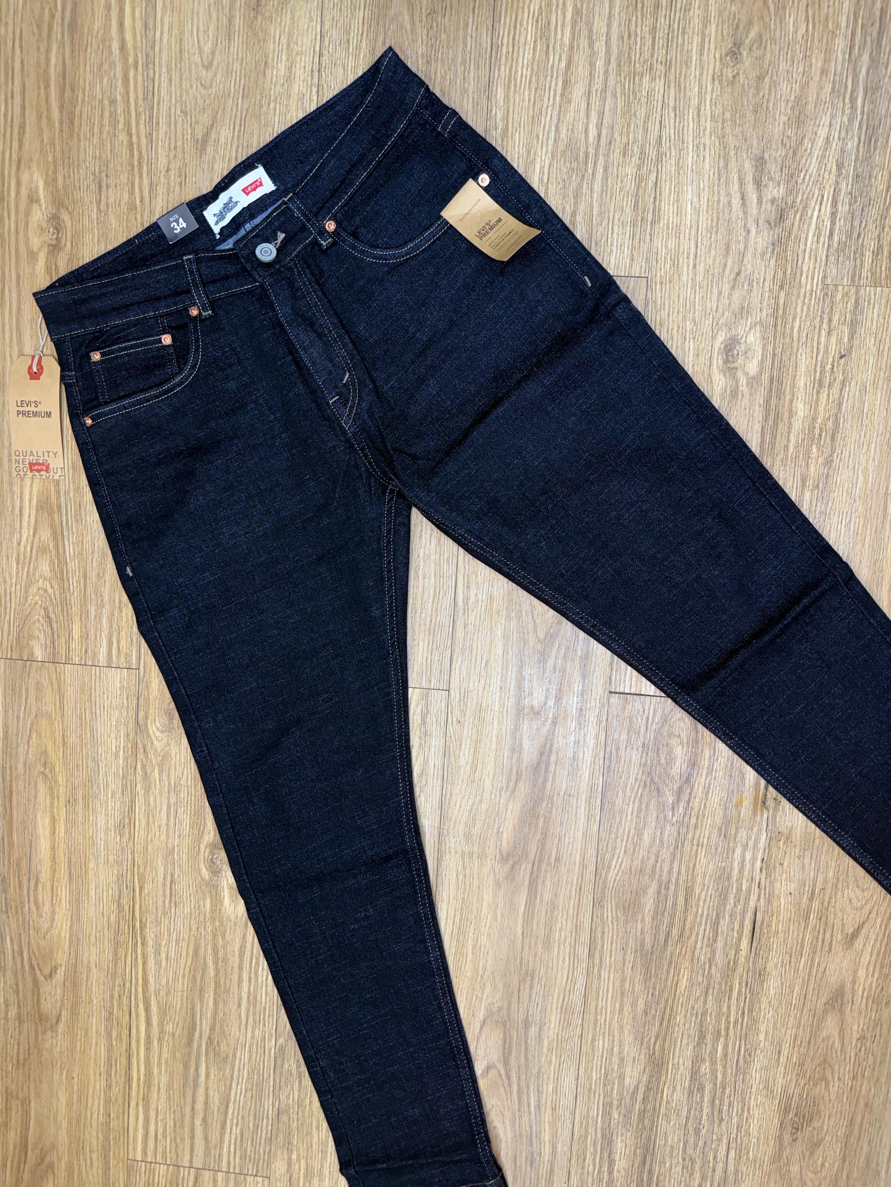 Raw Wash Premium Denim Jeans for Men